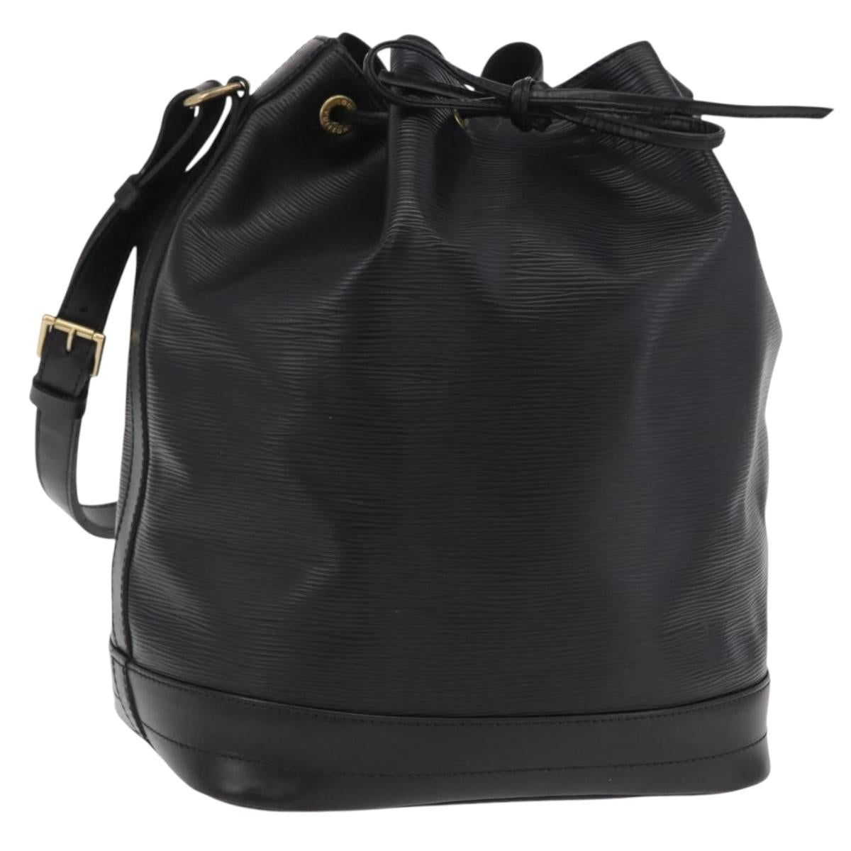 LOUIS VUITTON Epi Noe Shoulder Bag Black M44002 LV Auth 205126V