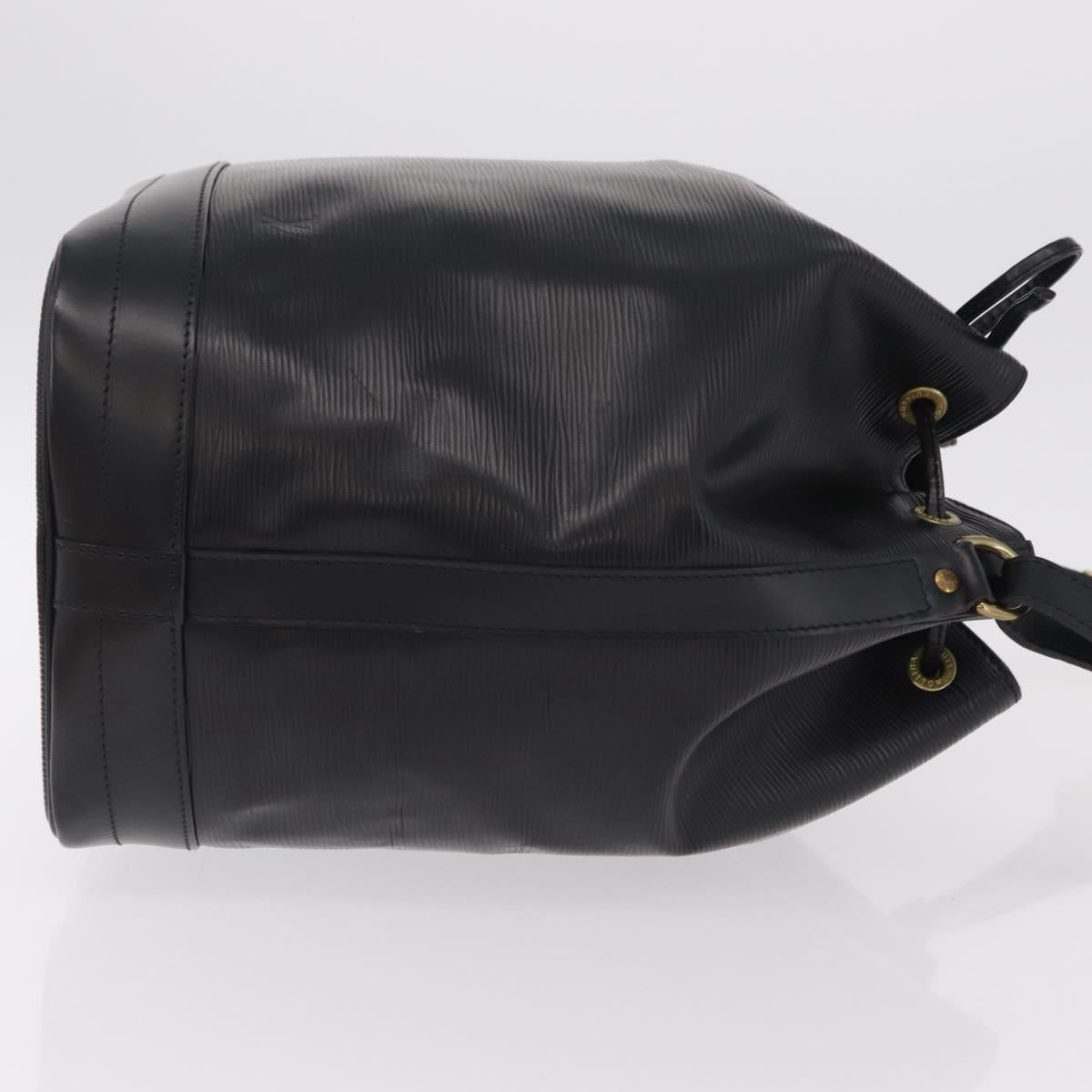 LOUIS VUITTON Epi Noe Shoulder Bag Black M44002 LV Auth 205126V