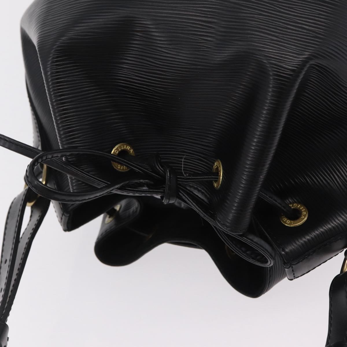 LOUIS VUITTON Epi Noe Shoulder Bag Black M44002 LV Auth 205126V
