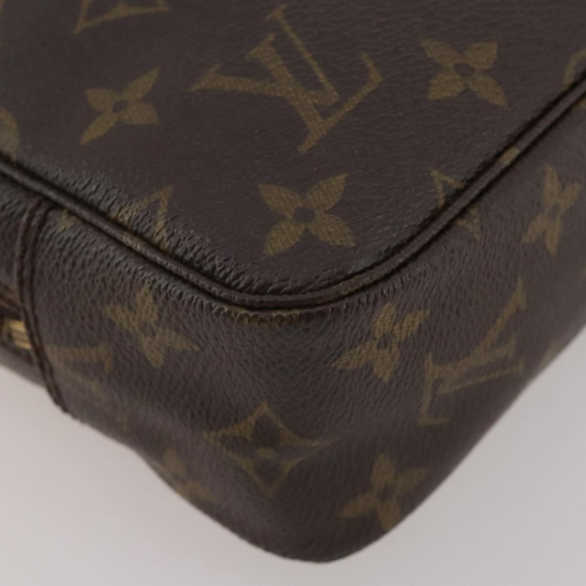 LOUIS VUITTON Monogram Trousse Toilette 23 Clutch Bag M47524 LV Auth 205129