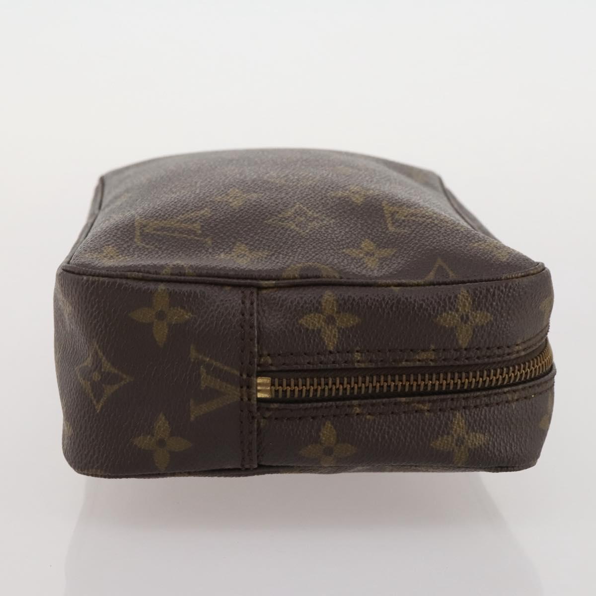 LOUIS VUITTON Monogram Trousse Toilette 23 Clutch Bag M47524 LV Auth 205129
