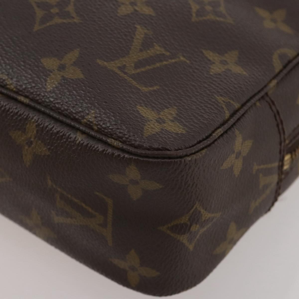LOUIS VUITTON Monogram Trousse Toilette 23 Clutch Bag M47524 LV Auth 205129