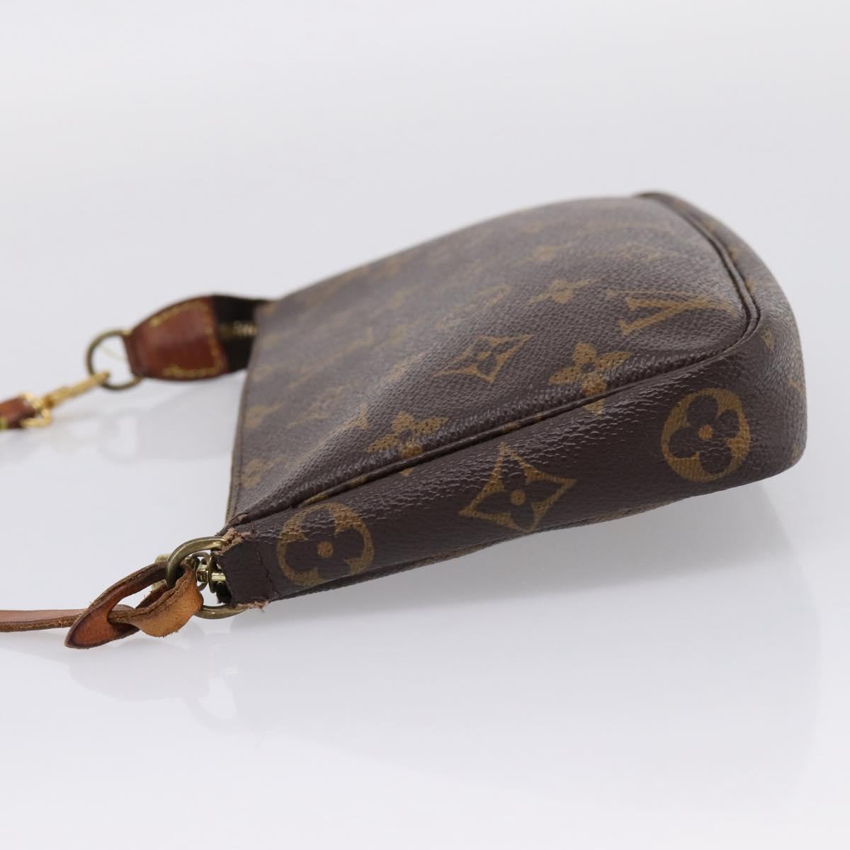 LOUIS VUITTON Monogram Pochette Accessoires Pouch M51980 LV Auth 205132