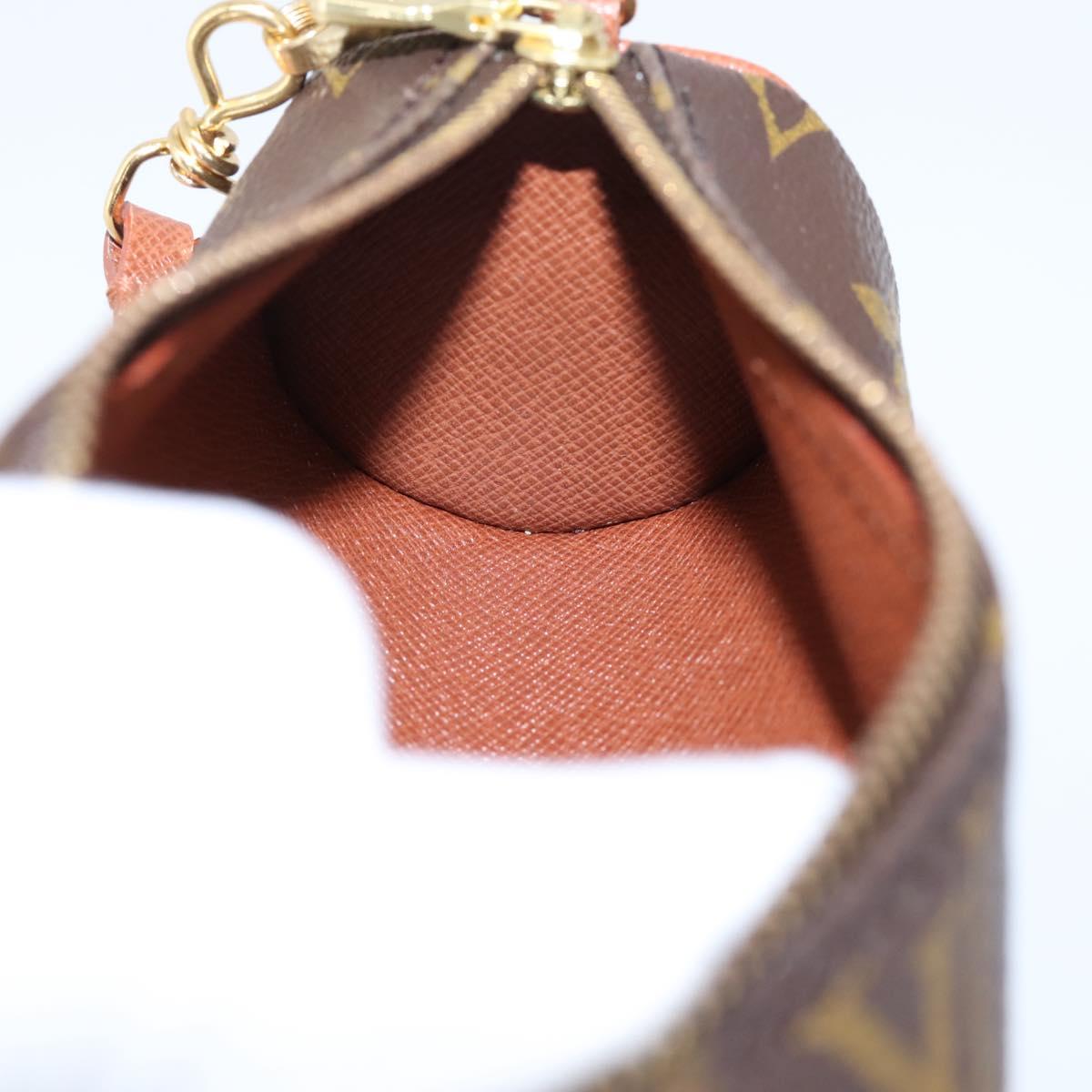 LOUIS VUITTON Monogram Papillon Pouch LV Auth 205133A