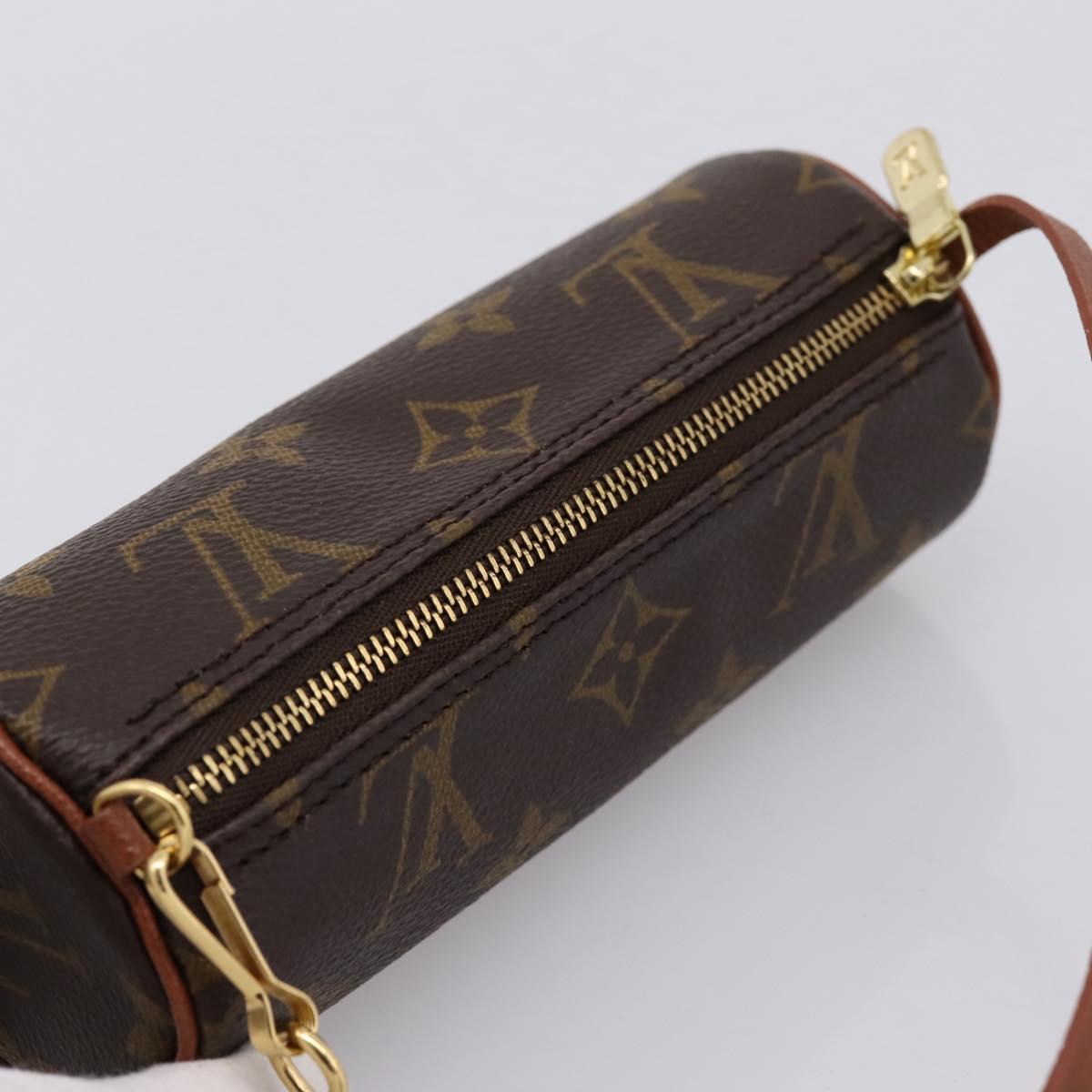 LOUIS VUITTON Monogram Papillon Pouch LV Auth 205133A