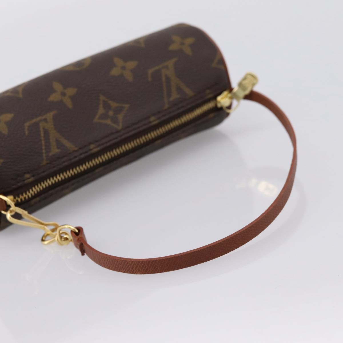 LOUIS VUITTON Monogram Papillon Pouch LV Auth 205133A
