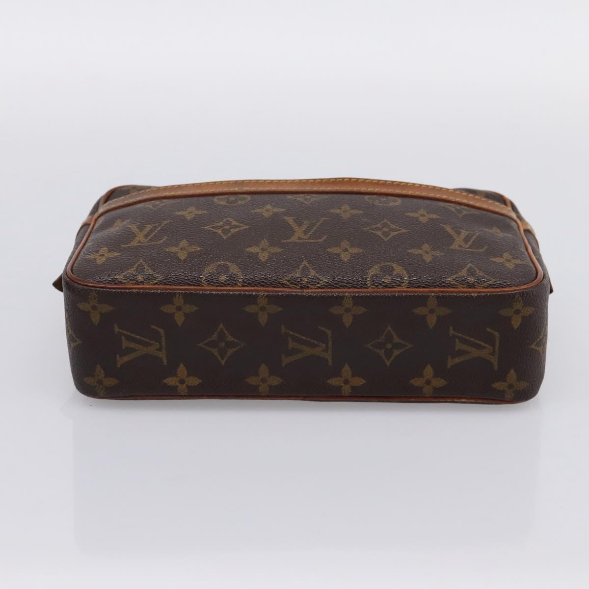 LOUIS VUITTON Monogram Compiegne 23 Clutch Bag M51847 LV Auth 205134A