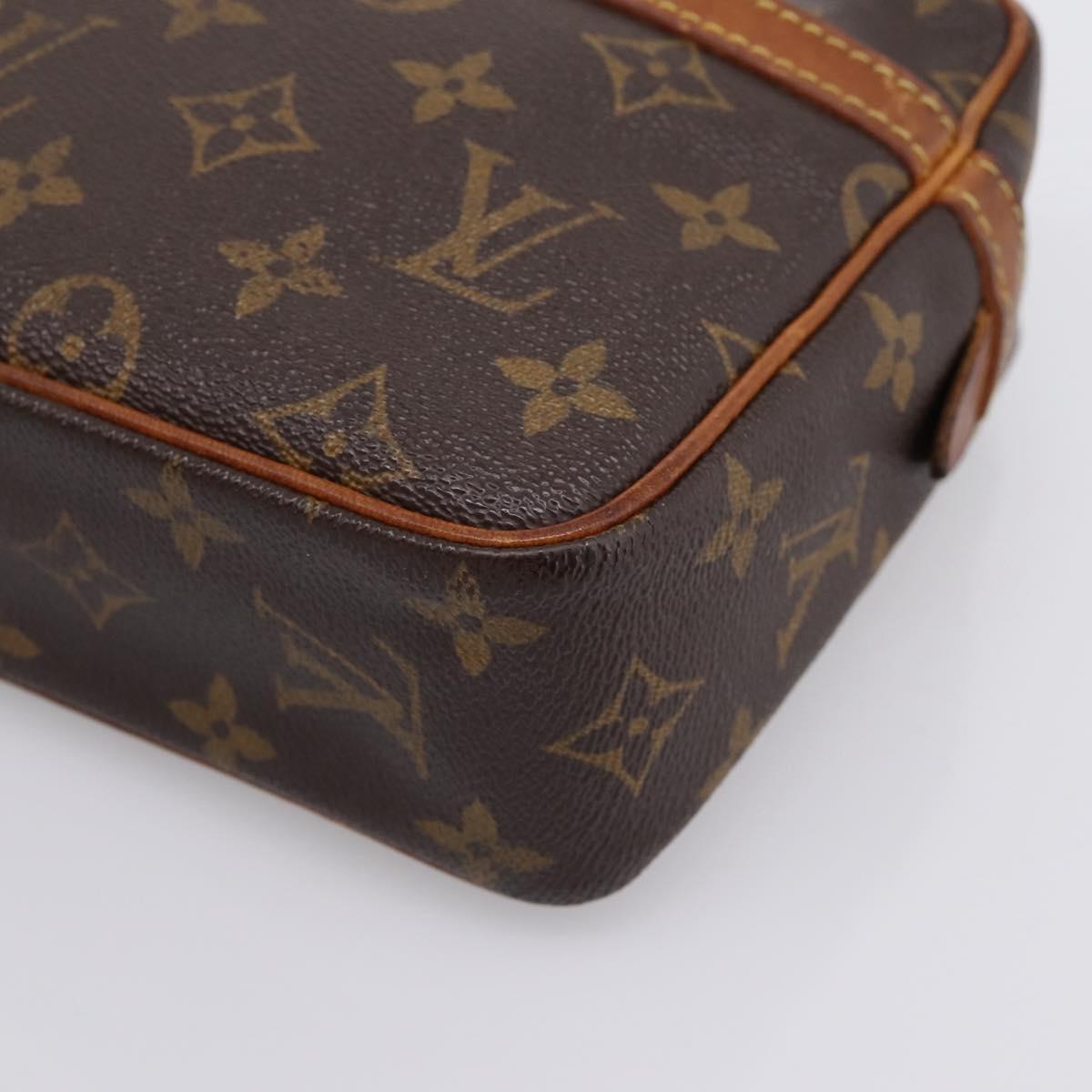 LOUIS VUITTON Monogram Compiegne 23 Clutch Bag M51847 LV Auth 205134A