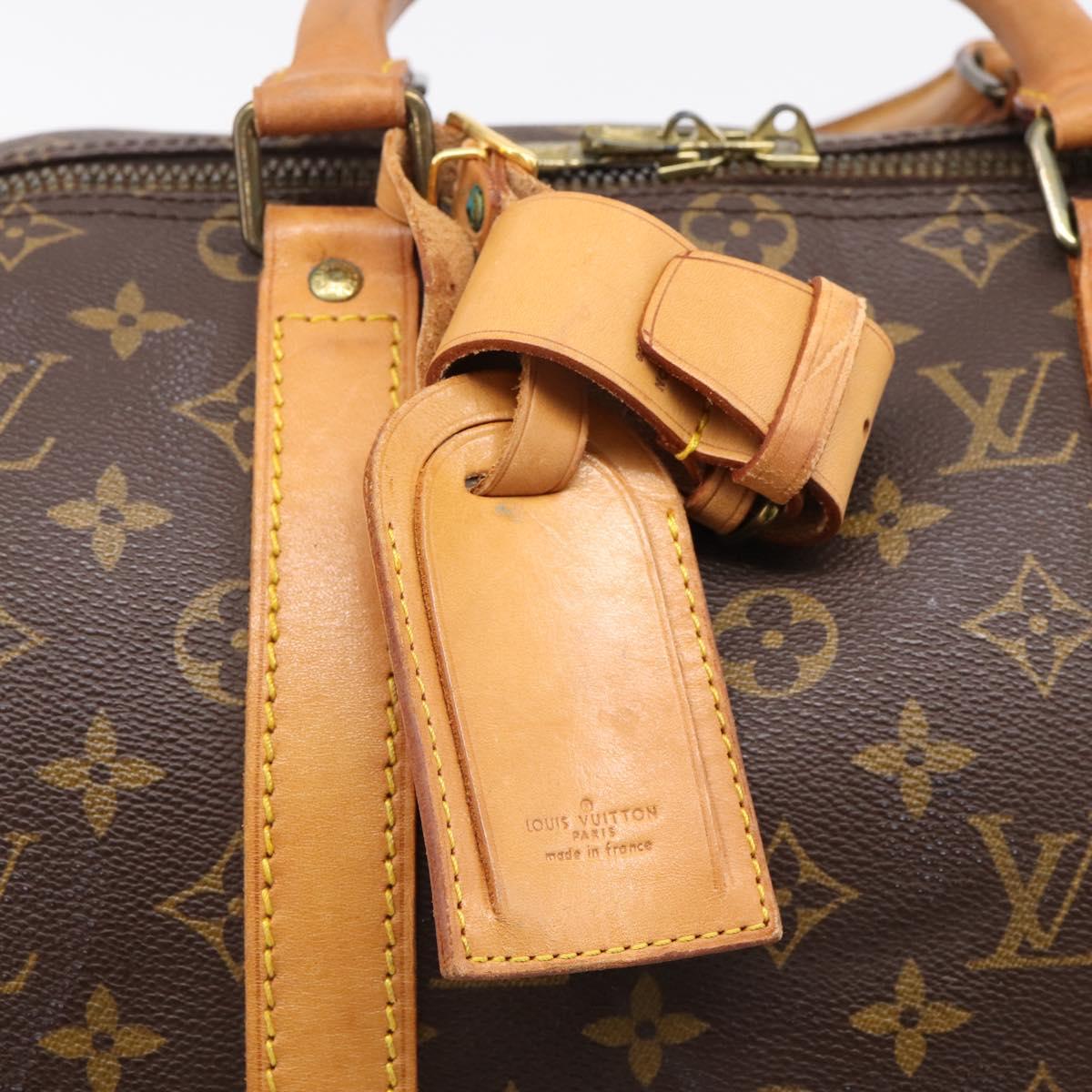 LOUIS VUITTON Monogram Keepall 50 Boston Bag M41426 LV Auth 205140A