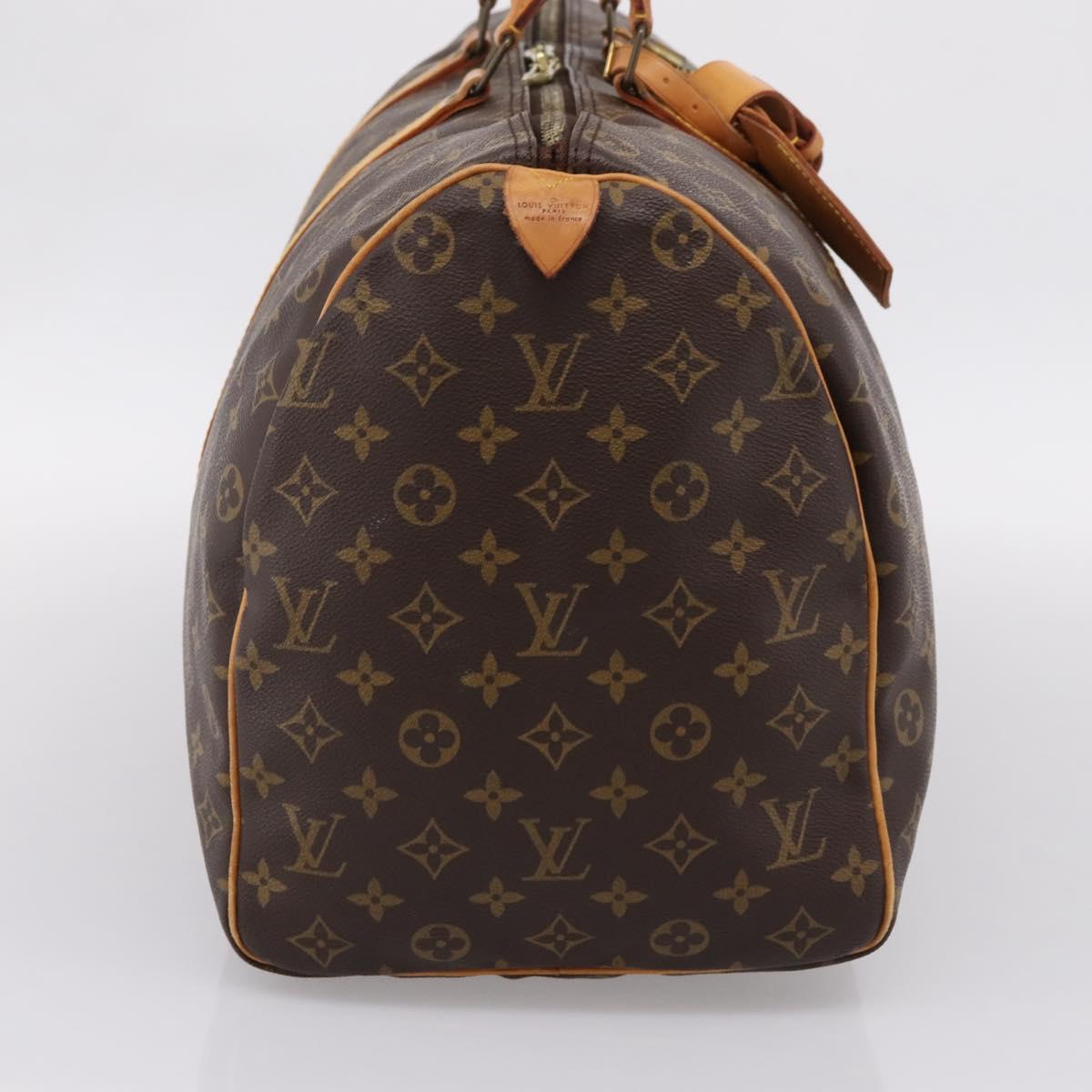 LOUIS VUITTON Monogram Keepall 50 Boston Bag M41426 LV Auth 205140A