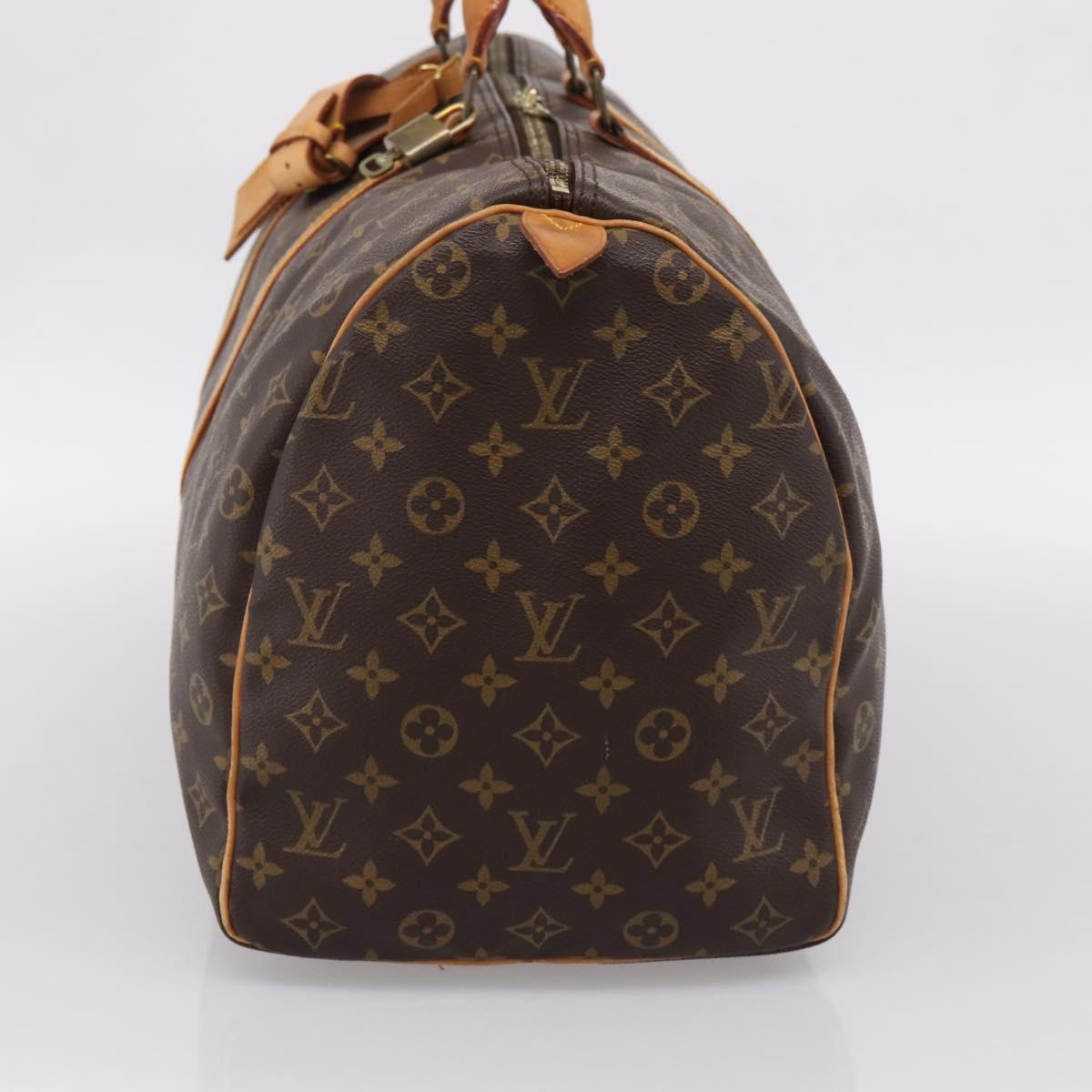 LOUIS VUITTON Monogram Keepall 50 Boston Bag M41426 LV Auth 205140A