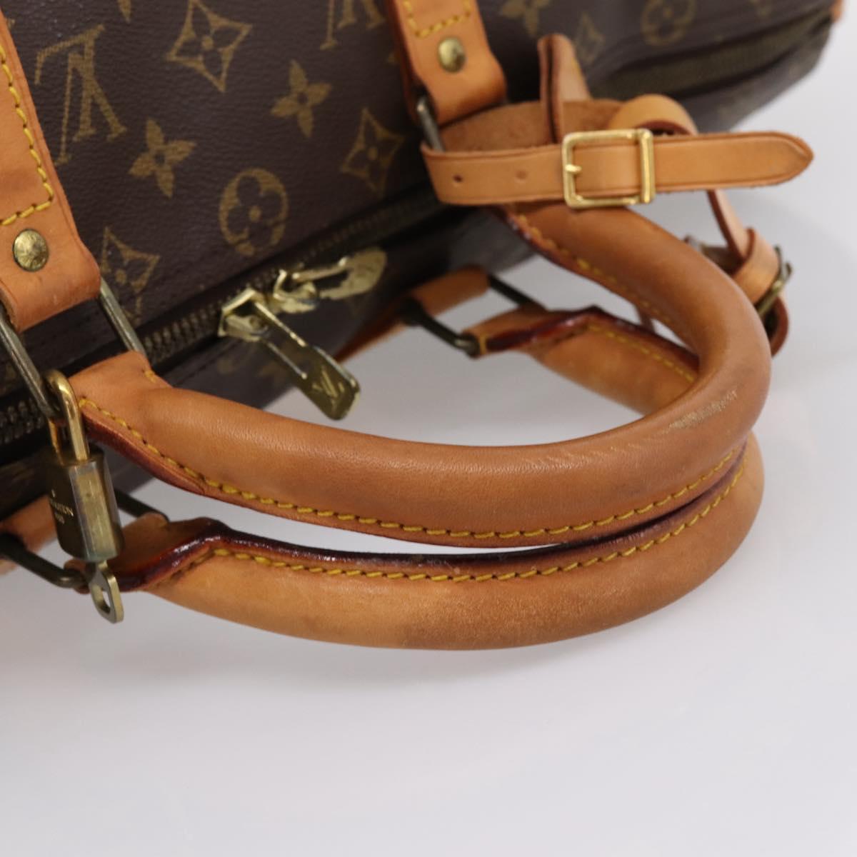 LOUIS VUITTON Monogram Keepall 50 Boston Bag M41426 LV Auth 205140A