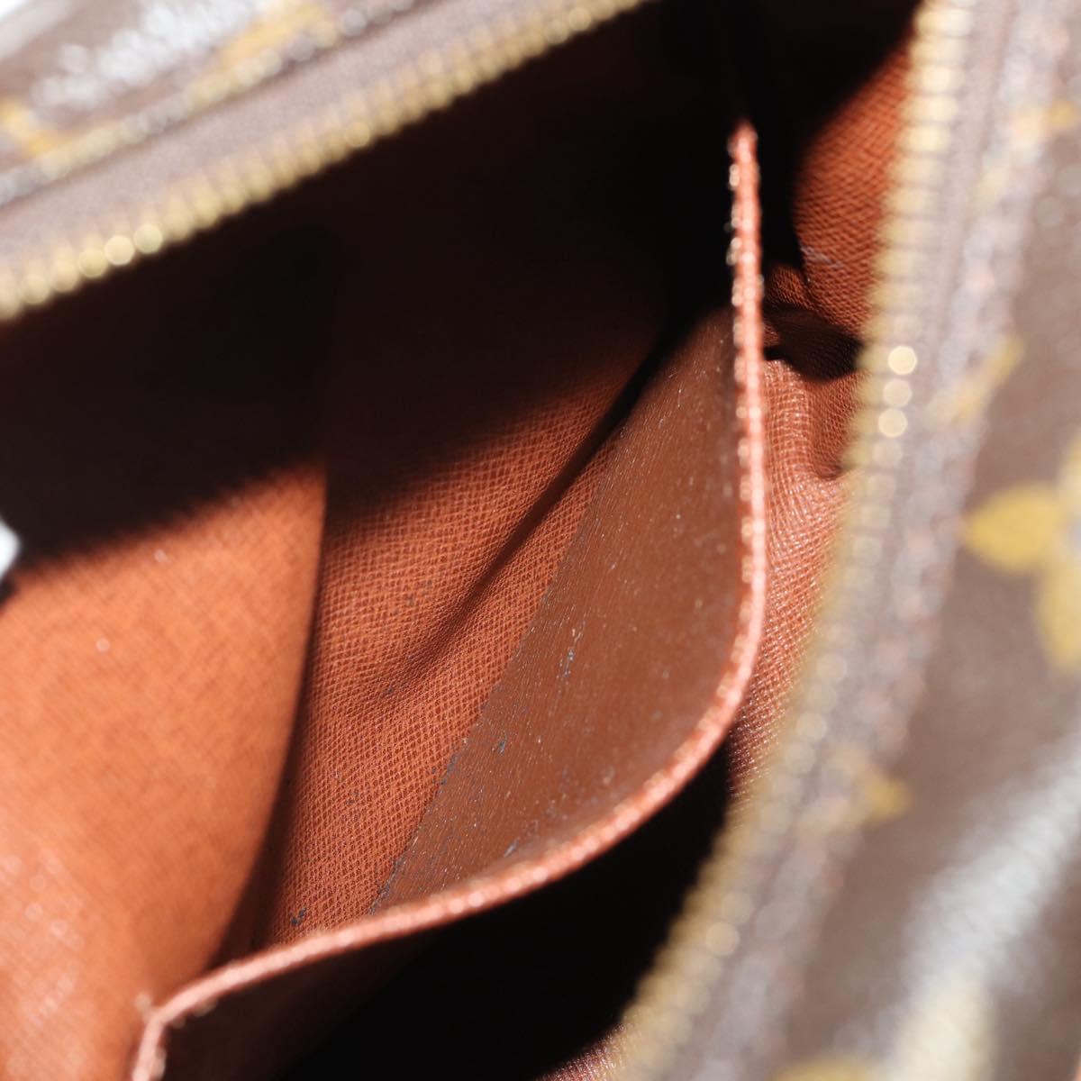 LOUIS VUITTON Monogram Compiegne 28 Clutch Bag M51845 LV Auth 205143A