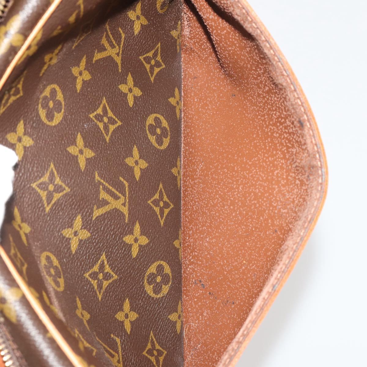 LOUIS VUITTON Monogram Compiegne 28 Clutch Bag M51845 LV Auth 205143A