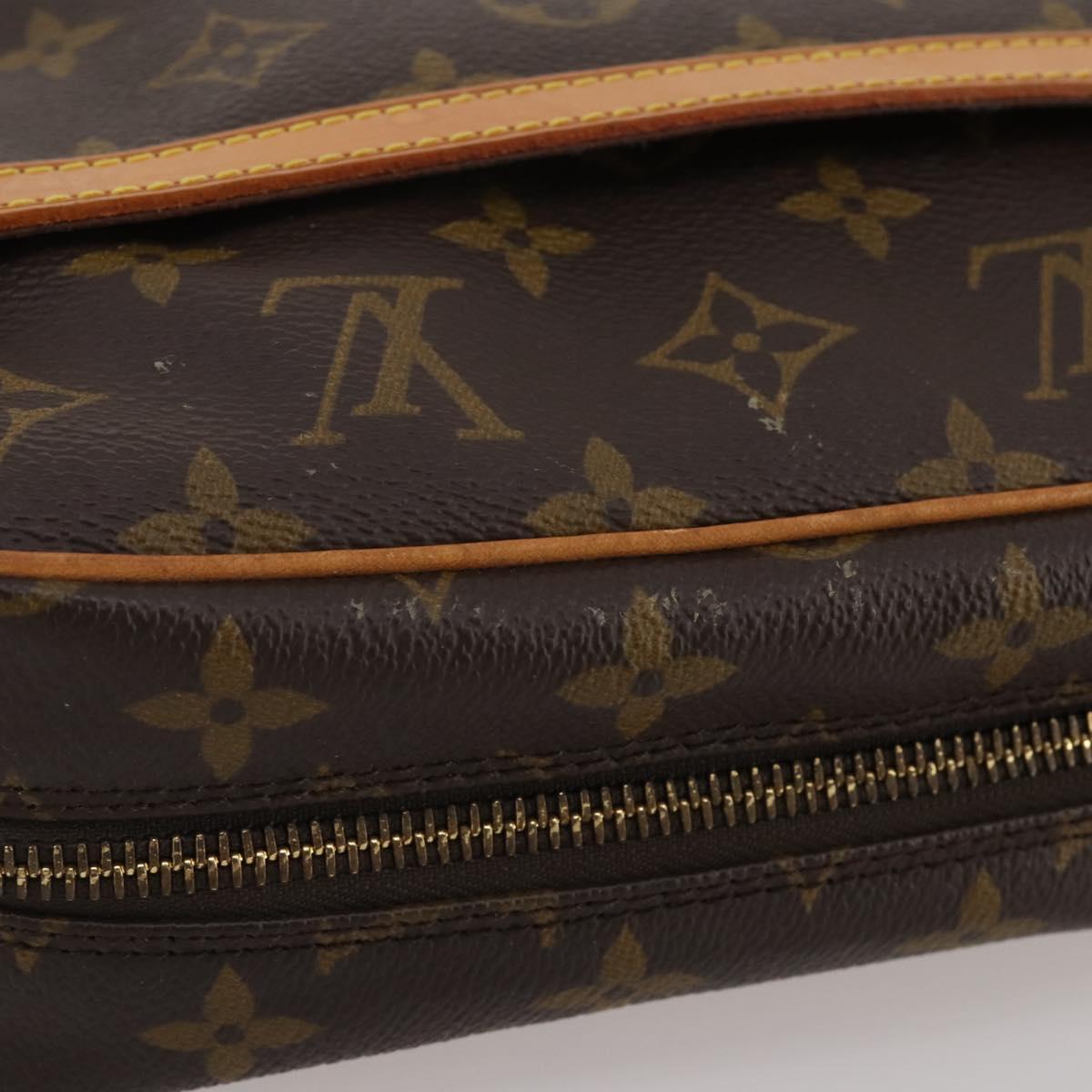 LOUIS VUITTON Monogram Compiegne 28 Clutch Bag M51845 LV Auth 205143A