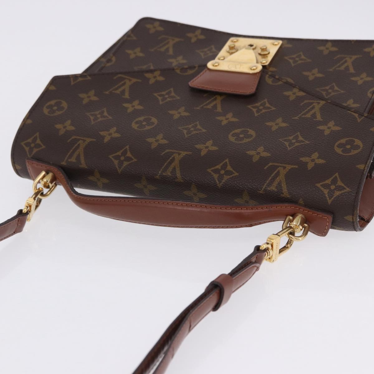 LOUIS VUITTON Monogram Monceau 28 Hand Bag M51185 LV Auth 205153V