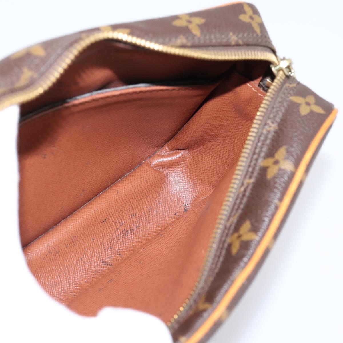 LOUIS VUITTON Monogram Compiegne 23 Clutch Bag M51847 LV Auth 205162