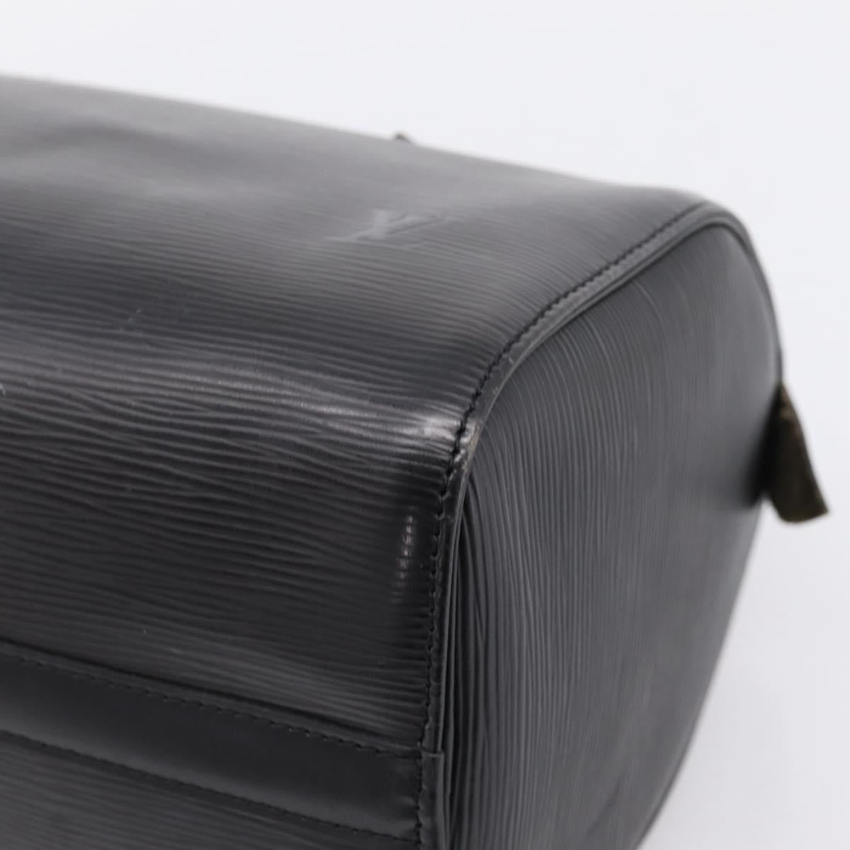 LOUIS VUITTON Epi Speedy 25 Hand Bag Black M59042 LV Auth 205171V