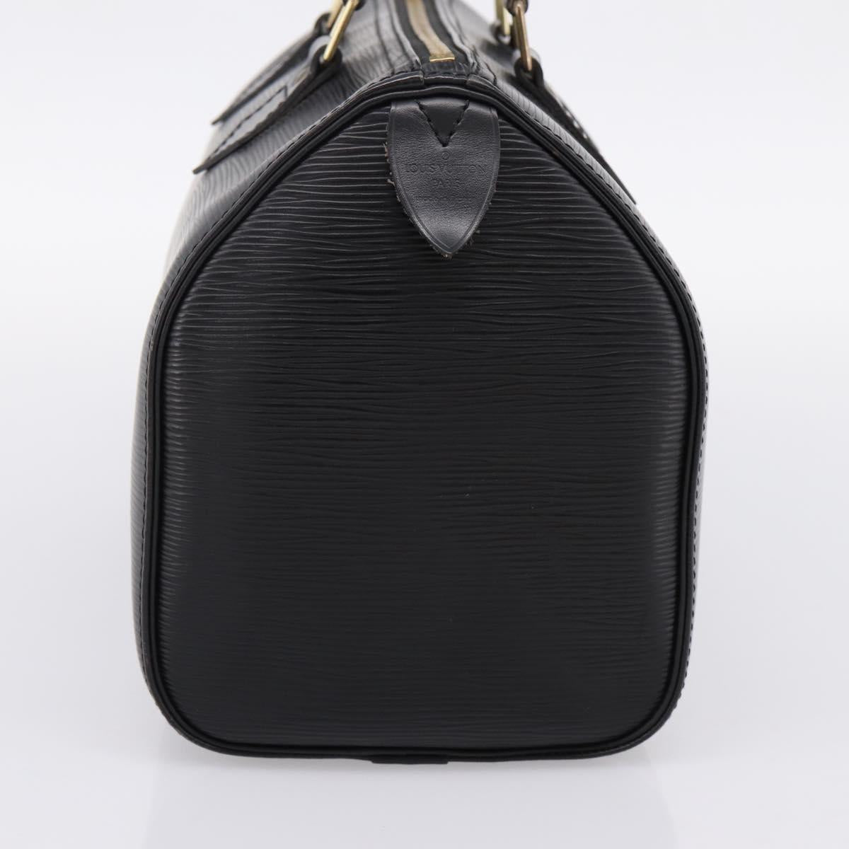 LOUIS VUITTON Epi Speedy 25 Hand Bag Black M59042 LV Auth 205171V