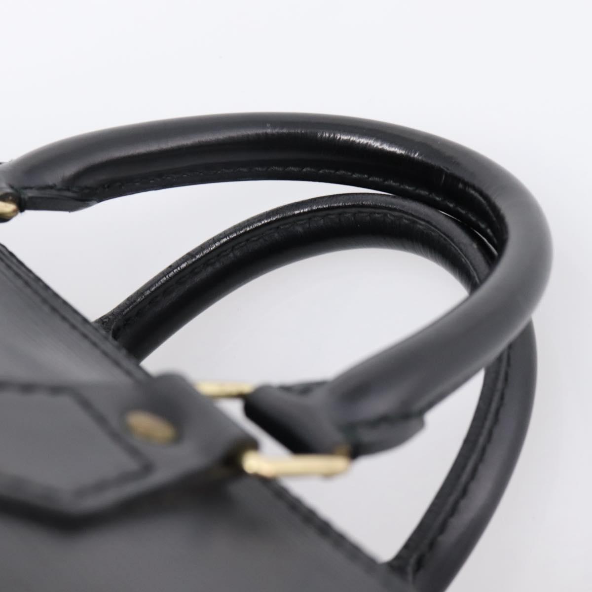 LOUIS VUITTON Epi Speedy 25 Hand Bag Black M59042 LV Auth 205171V
