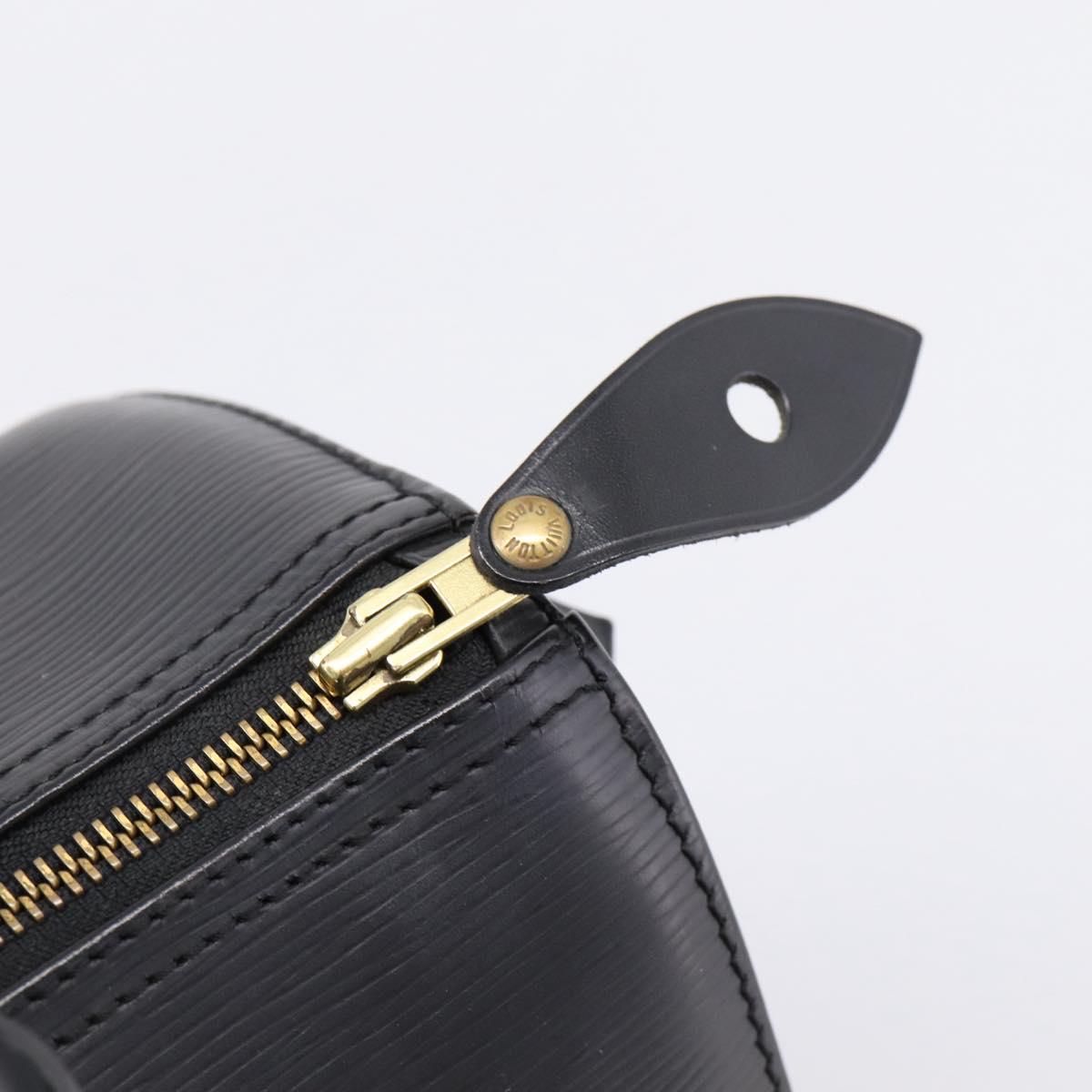 LOUIS VUITTON Epi Speedy 25 Hand Bag Black M59042 LV Auth 205171V