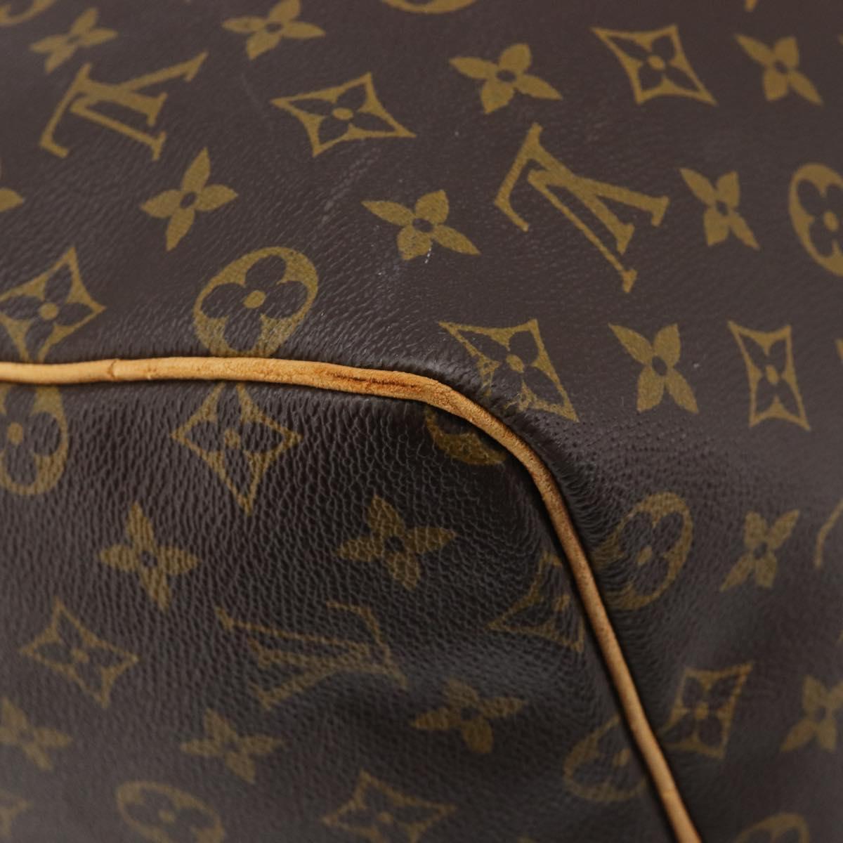 LOUIS VUITTON Monogram Keepall 55 Boston Bag M41424 LV Auth 205172
