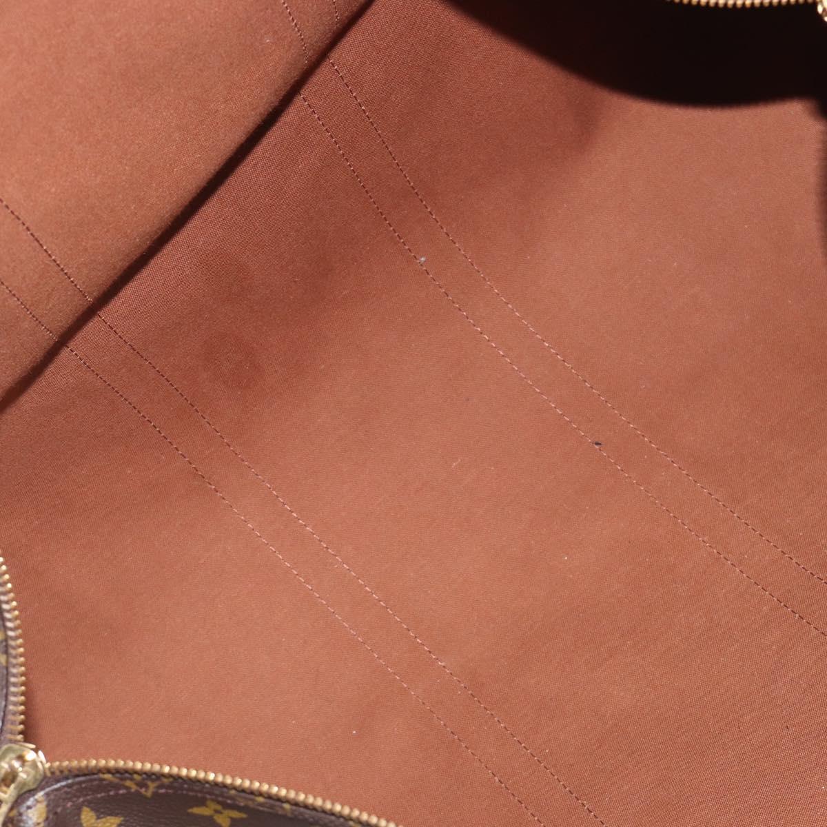 LOUIS VUITTON Monogram Keepall 55 Boston Bag M41424 LV Auth 205172