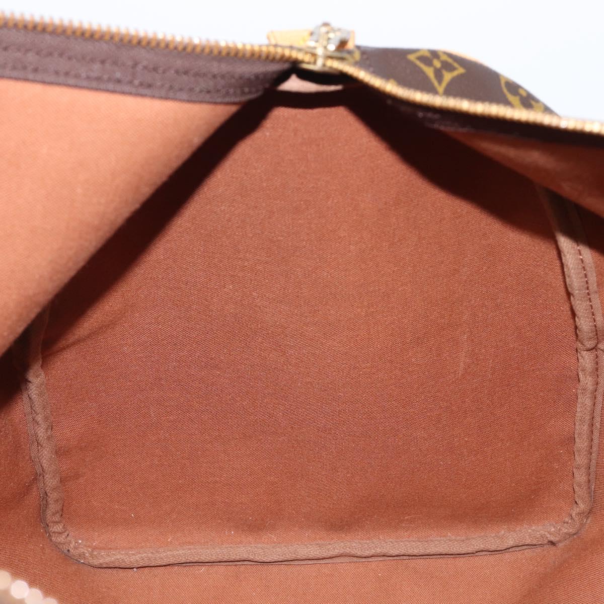 LOUIS VUITTON Monogram Keepall 55 Boston Bag M41424 LV Auth 205172