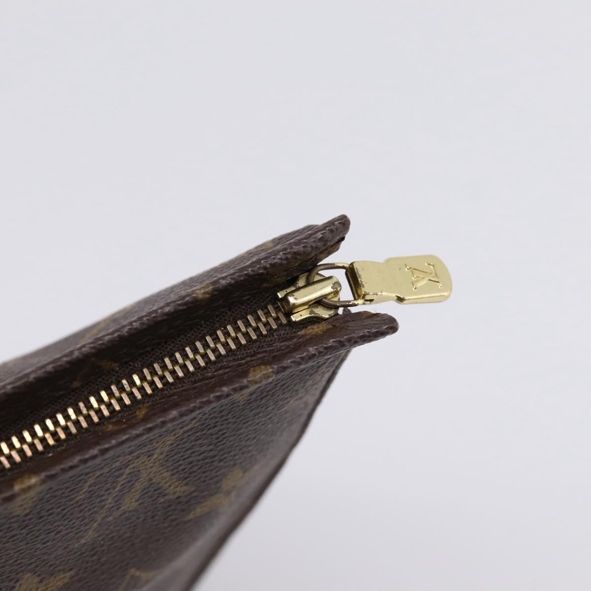 LOUIS VUITTON Monogram Poche Toilette 26 Pouch M47542 LV Auth 205180