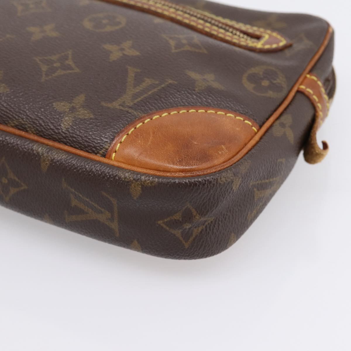 LOUIS VUITTON Monogram Marly Dragonne GM Clutch Bag M51825 LV Auth 205182A
