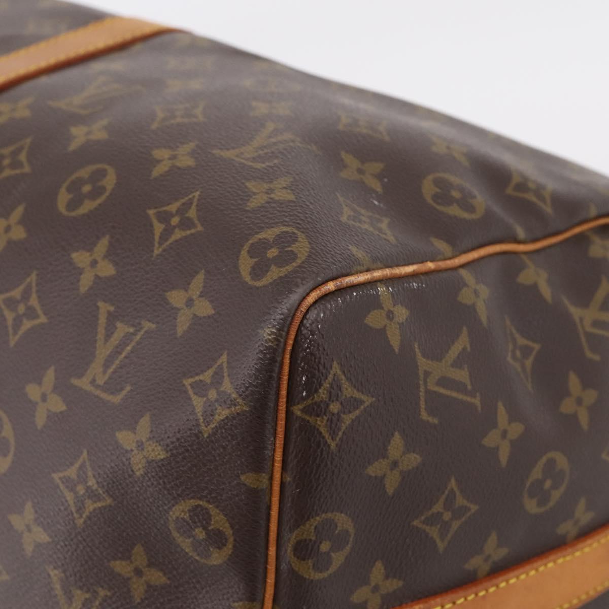 LOUIS VUITTON Monogram Keepall Bandouliere 50 Boston Bag M41416 LV Auth 205183
