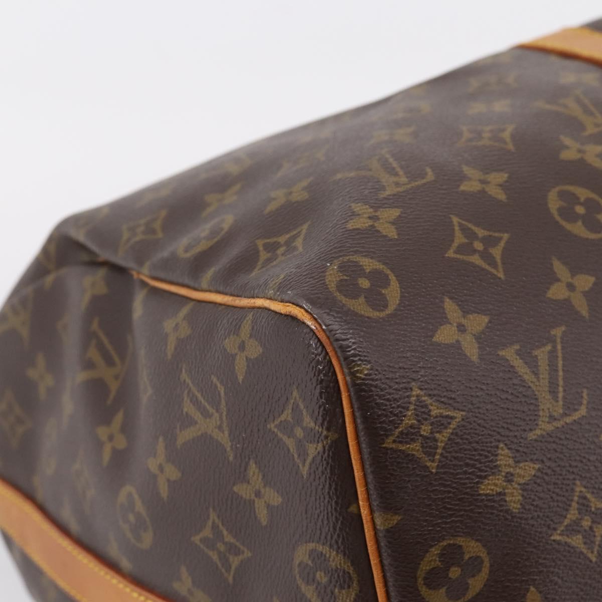 LOUIS VUITTON Monogram Keepall Bandouliere 50 Boston Bag M41416 LV Auth 205183
