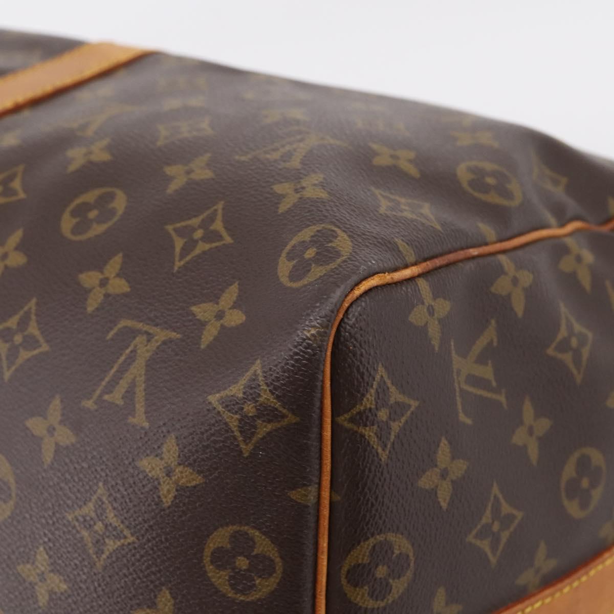 LOUIS VUITTON Monogram Keepall Bandouliere 50 Boston Bag M41416 LV Auth 205183