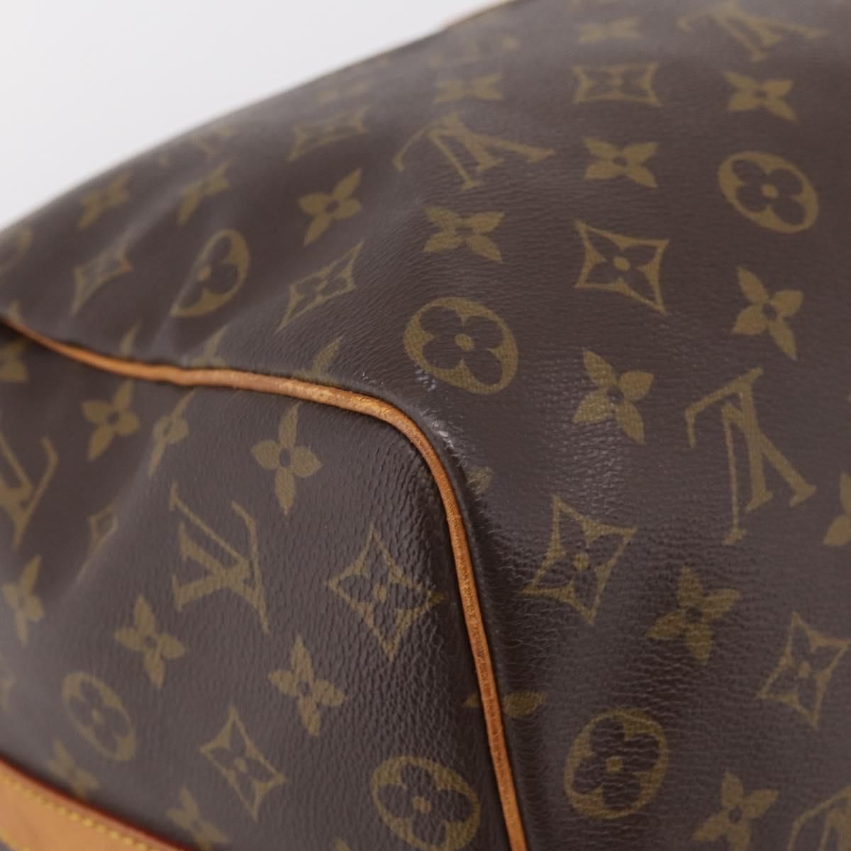 LOUIS VUITTON Monogram Keepall Bandouliere 50 Boston Bag M41416 LV Auth 205183