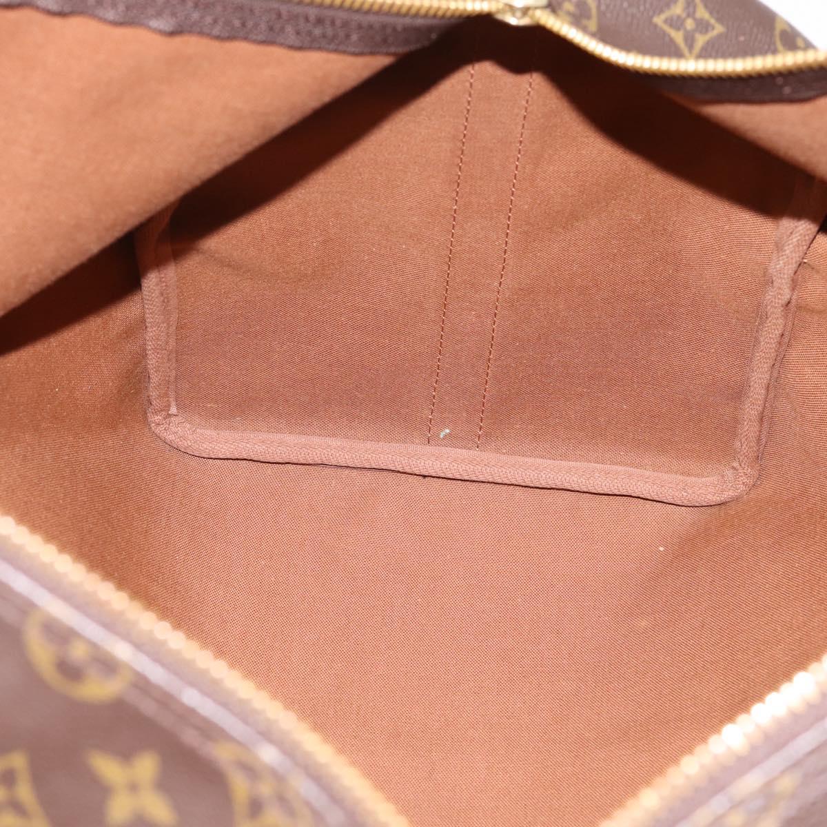 LOUIS VUITTON Monogram Keepall Bandouliere 50 Boston Bag M41416 LV Auth 205183
