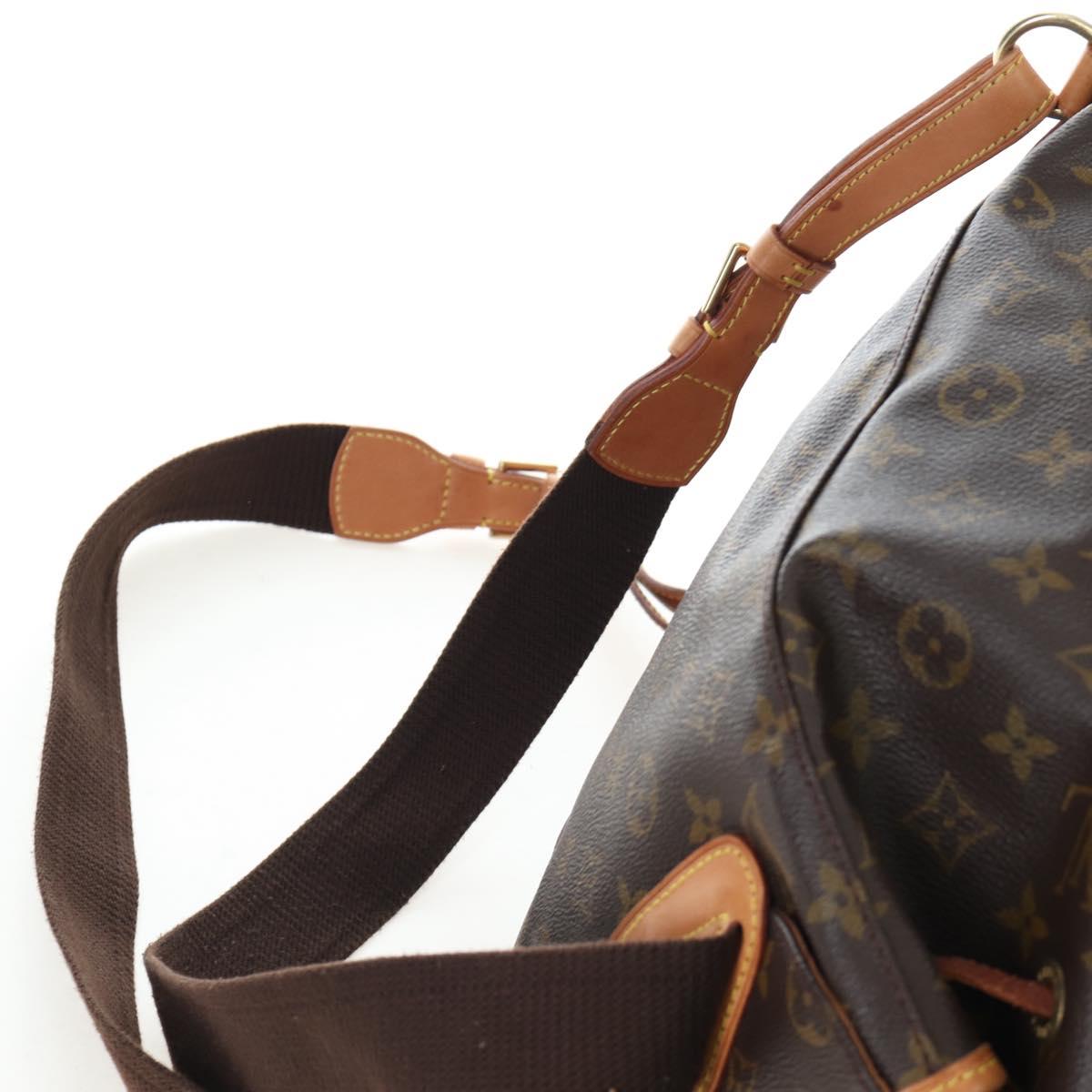 LOUIS VUITTON Monogram Montsouris GM Backpack M51135 LV Auth 205184V