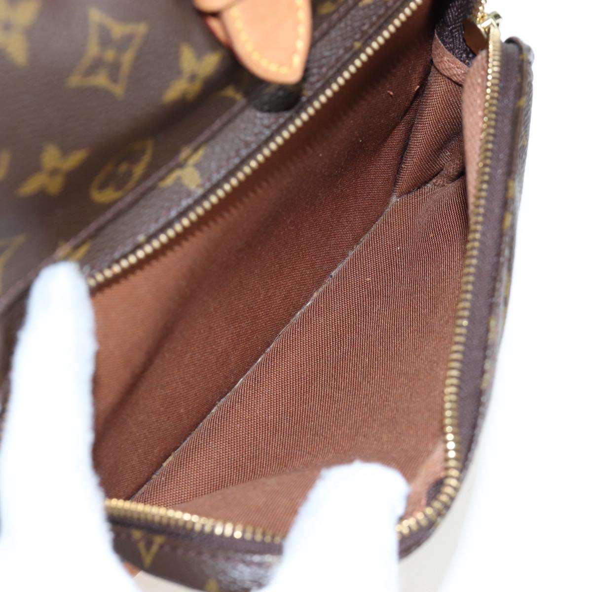 LOUIS VUITTON Monogram Montsouris GM Backpack M51135 LV Auth 205184V