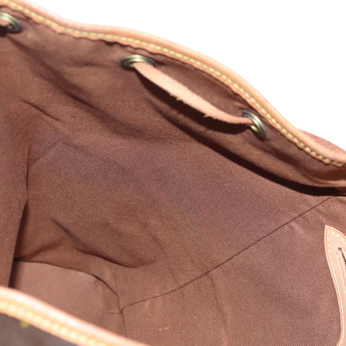LOUIS VUITTON Monogram Montsouris GM Backpack M51135 LV Auth 205184V