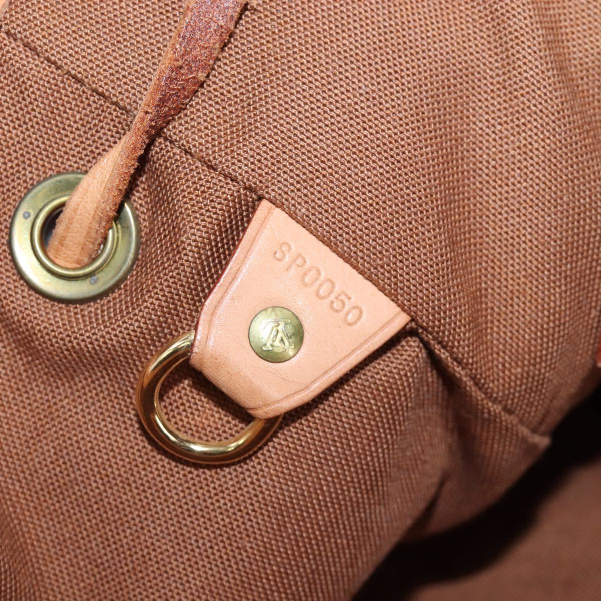 LOUIS VUITTON Monogram Montsouris GM Backpack M51135 LV Auth 205184V