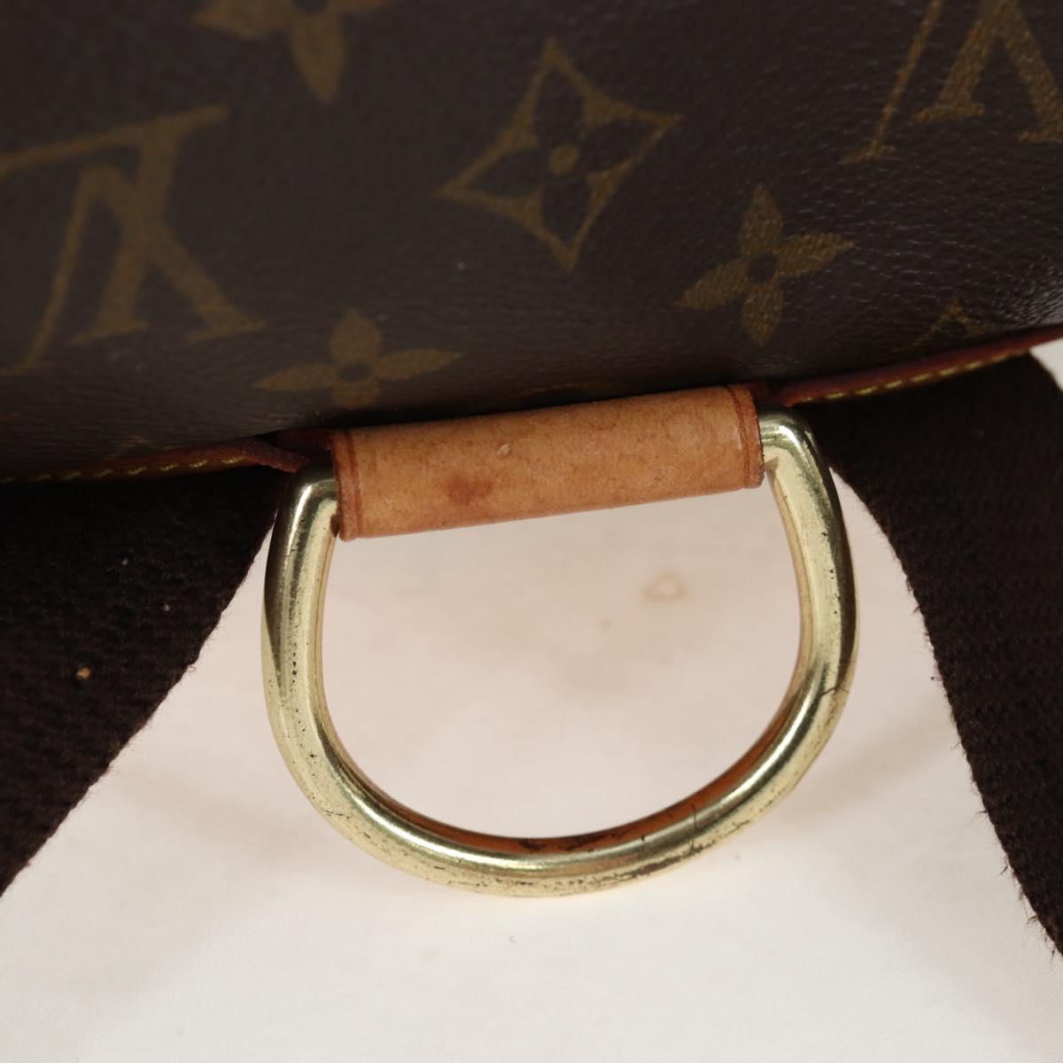 LOUIS VUITTON Monogram Montsouris GM Backpack M51135 LV Auth 205184V