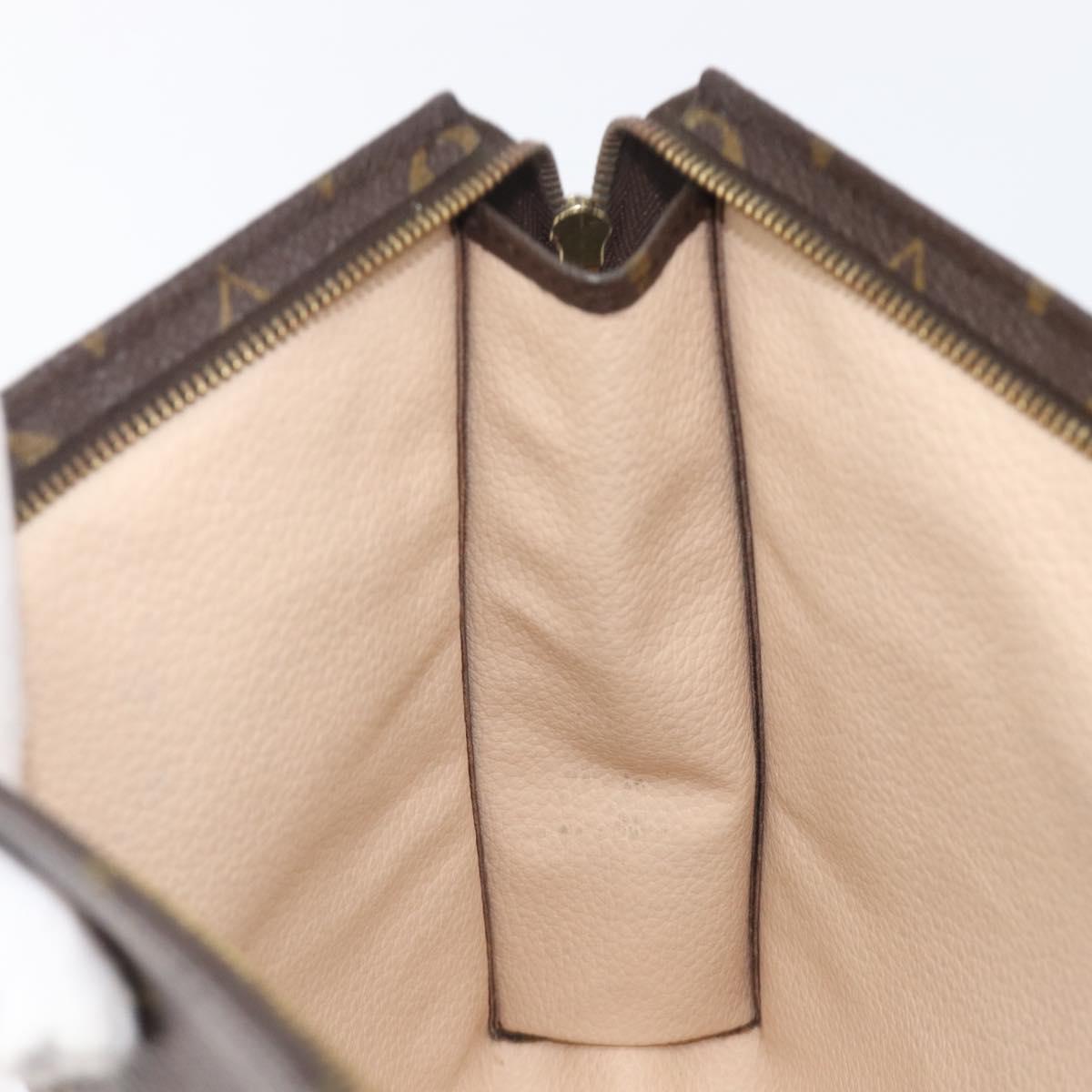 LOUIS VUITTON Monogram Poche Toilette 26 Pouch M47542 LV Auth 205196A