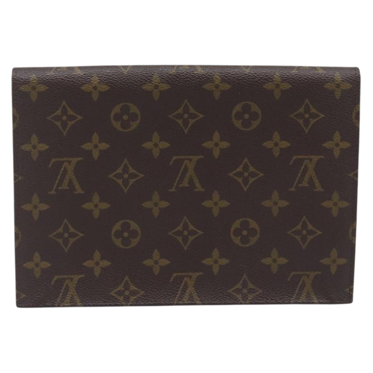LOUIS VUITTON Monogram Pochette Rabat 23 Clutch Bag M51940 LV Auth 205207A