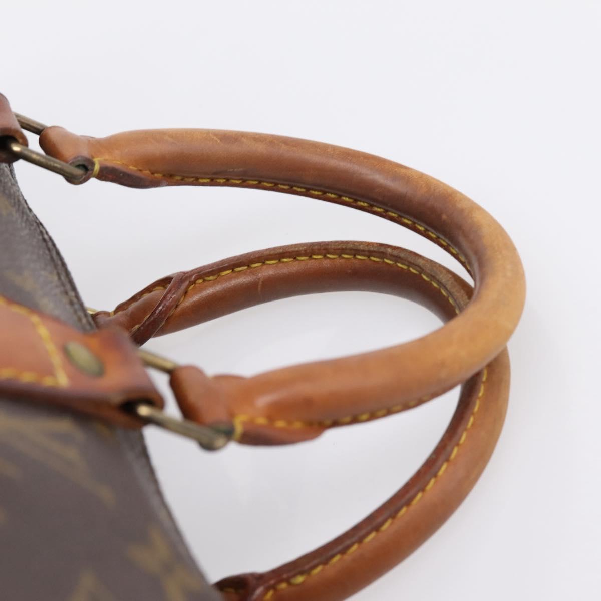 LOUIS VUITTON Monogram Speedy 25 Hand Bag M41528 LV Auth 205208