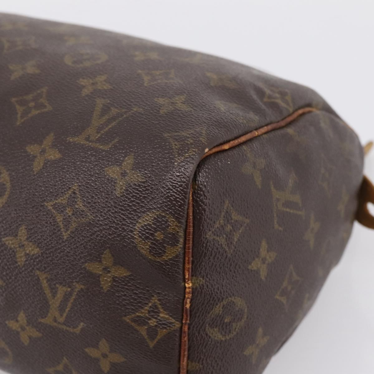 LOUIS VUITTON Monogram Speedy 25 Hand Bag M41528 LV Auth 205221