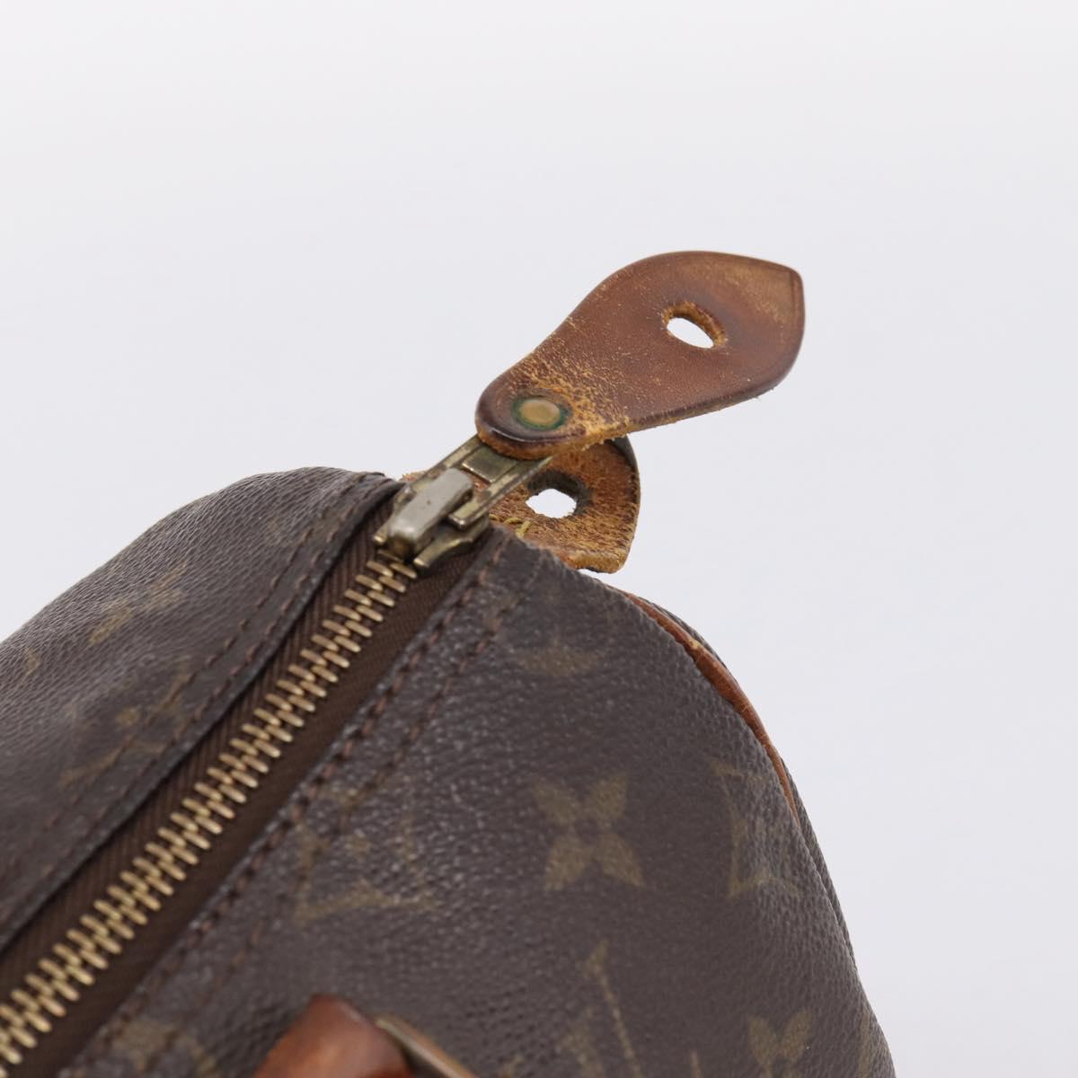 LOUIS VUITTON Monogram Speedy 25 Hand Bag M41528 LV Auth 205221