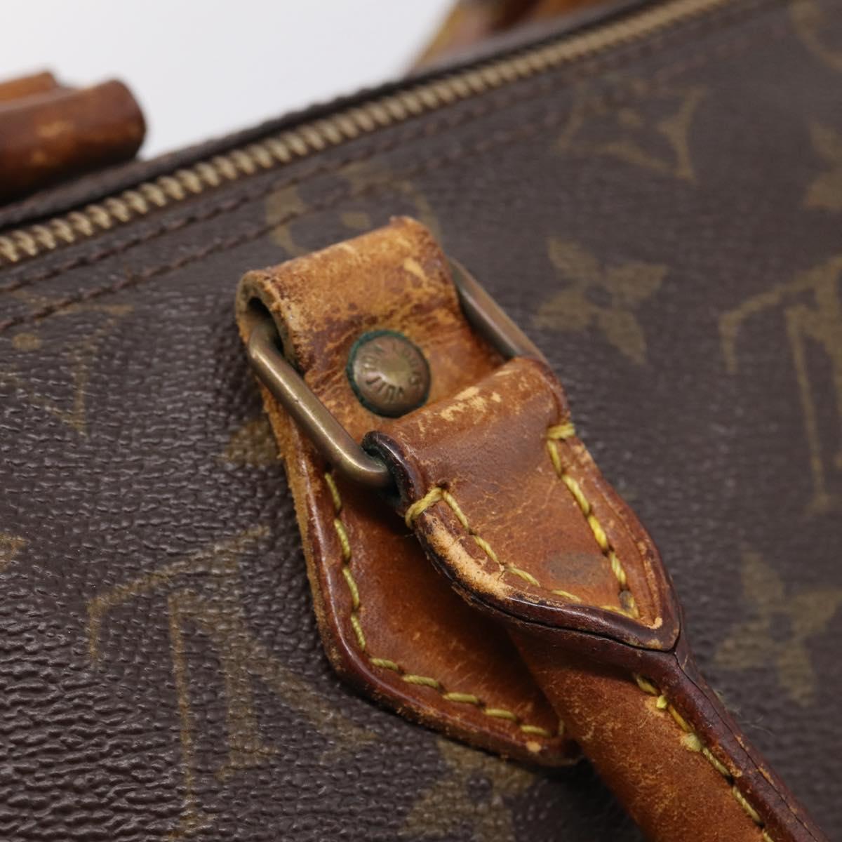 LOUIS VUITTON Monogram Speedy 25 Hand Bag M41528 LV Auth 205221