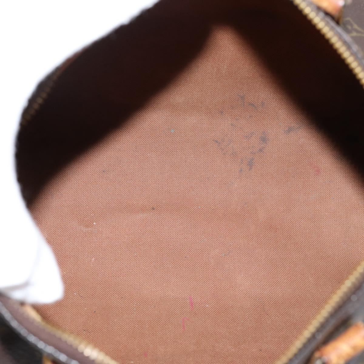 LOUIS VUITTON Monogram Speedy 25 Hand Bag M41528 LV Auth 205221