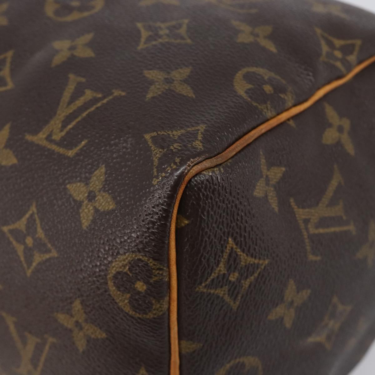 LOUIS VUITTON Monogram Speedy 25 Hand Bag M41528 LV Auth 205225