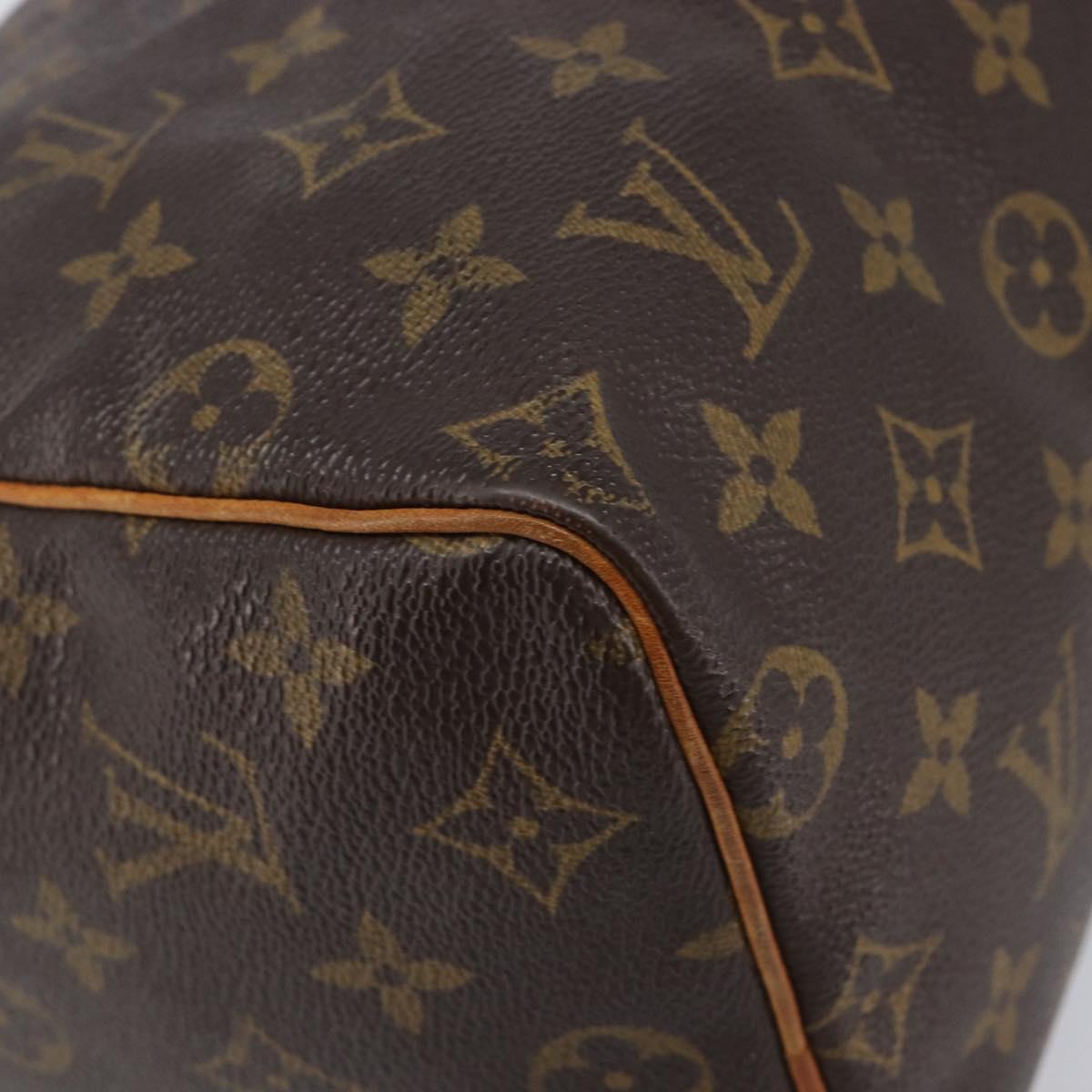 LOUIS VUITTON Monogram Speedy 25 Hand Bag M41528 LV Auth 205225