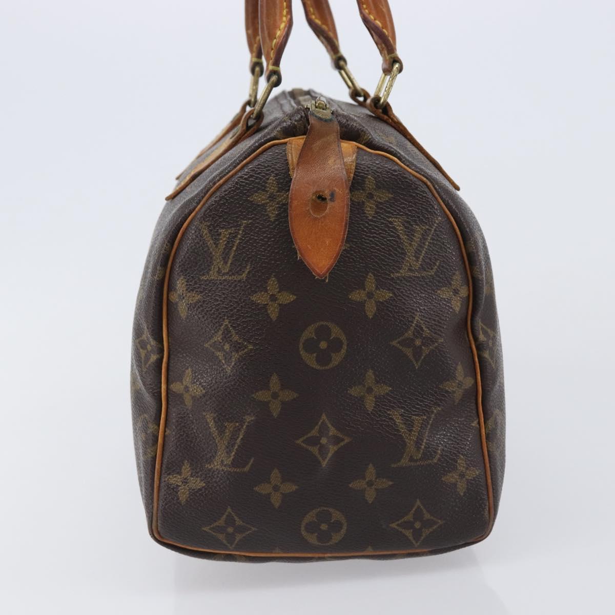 LOUIS VUITTON Monogram Speedy 25 Hand Bag M41528 LV Auth 205225